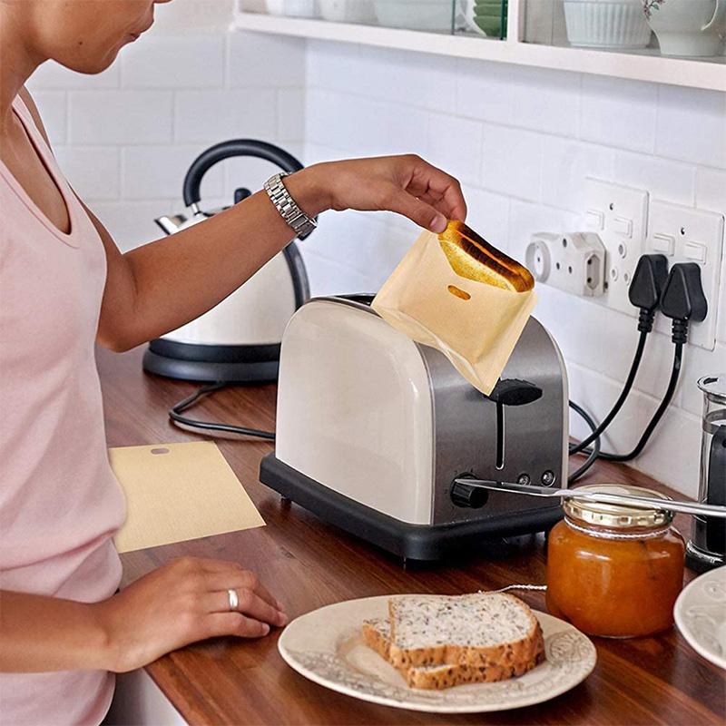 🎄Xmas sale-50% OFF🔥Reusable Toaster Bag (5 PCS)